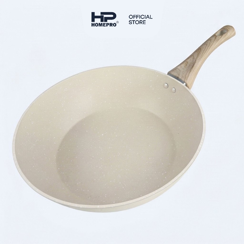 HomePro Wajan Premium Gangnam Fry Pan Teflon Non Stick Double Bottom
