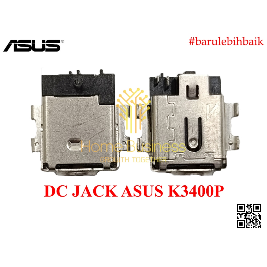 DC Power Jack Connector Konektor MB Asus Vivobook Pro 14 OLED K3400P K3400PH K3400PA M3400QA M3401Q 