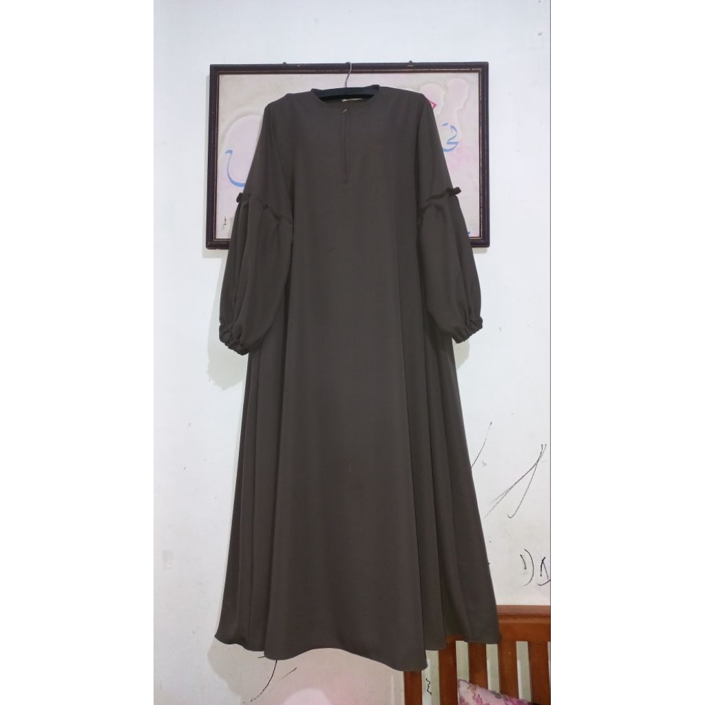 gamis yoris tangan karet