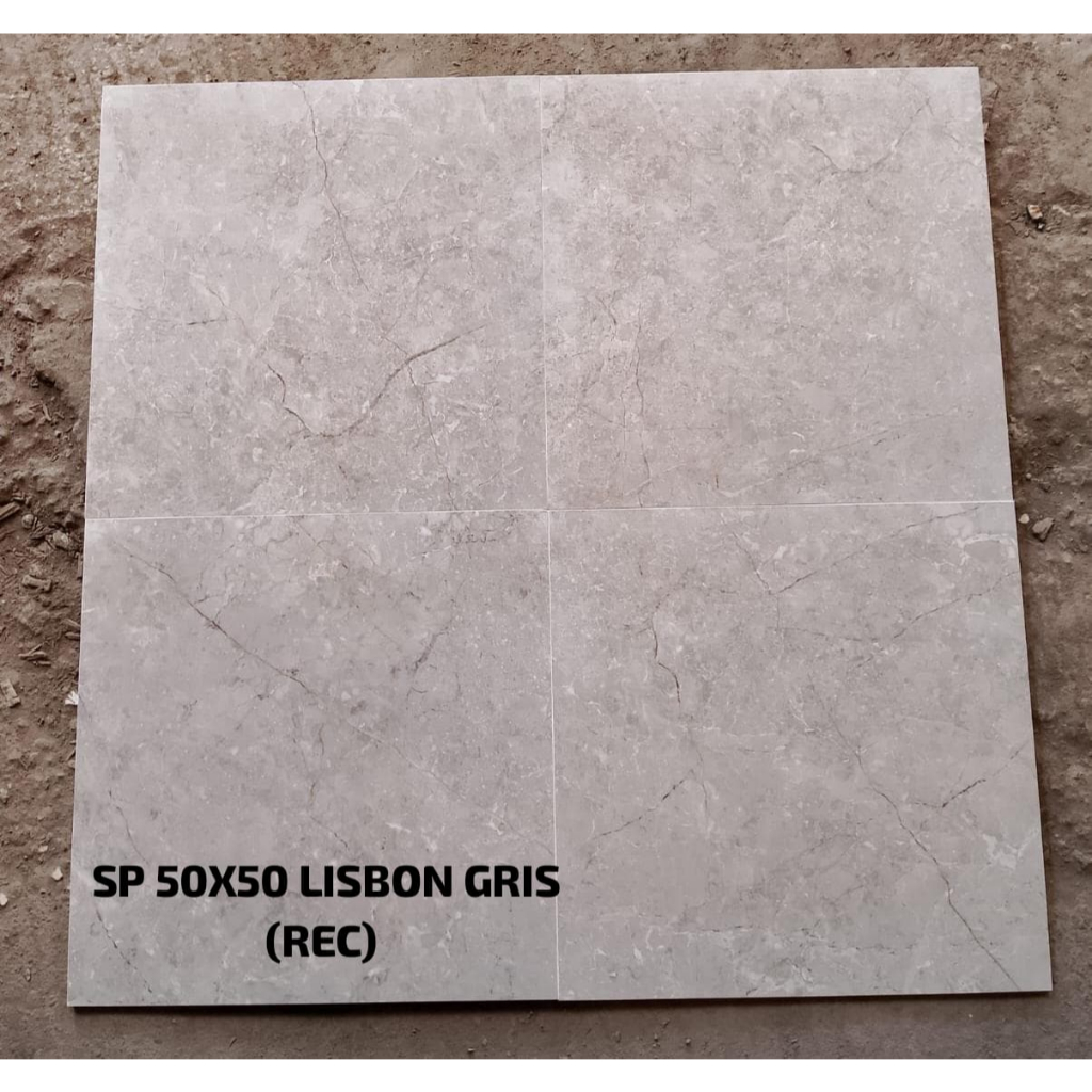 Keramik lantai 50x50 glossy LISBON GRIS sun power keramik lantai cutting keramik cutting keramik 50x