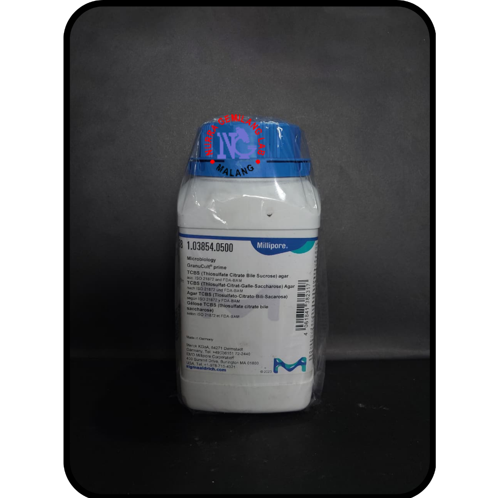 TCBS (THIOSULFATE CITRATE BILE SUCROSE) AGAR MERCK 1.038.540.500 (500 GR)