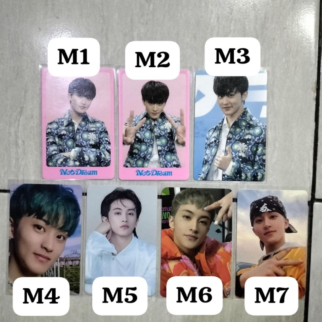 PHOTOCARD NCT Dream Mark Official NCT Dream PC