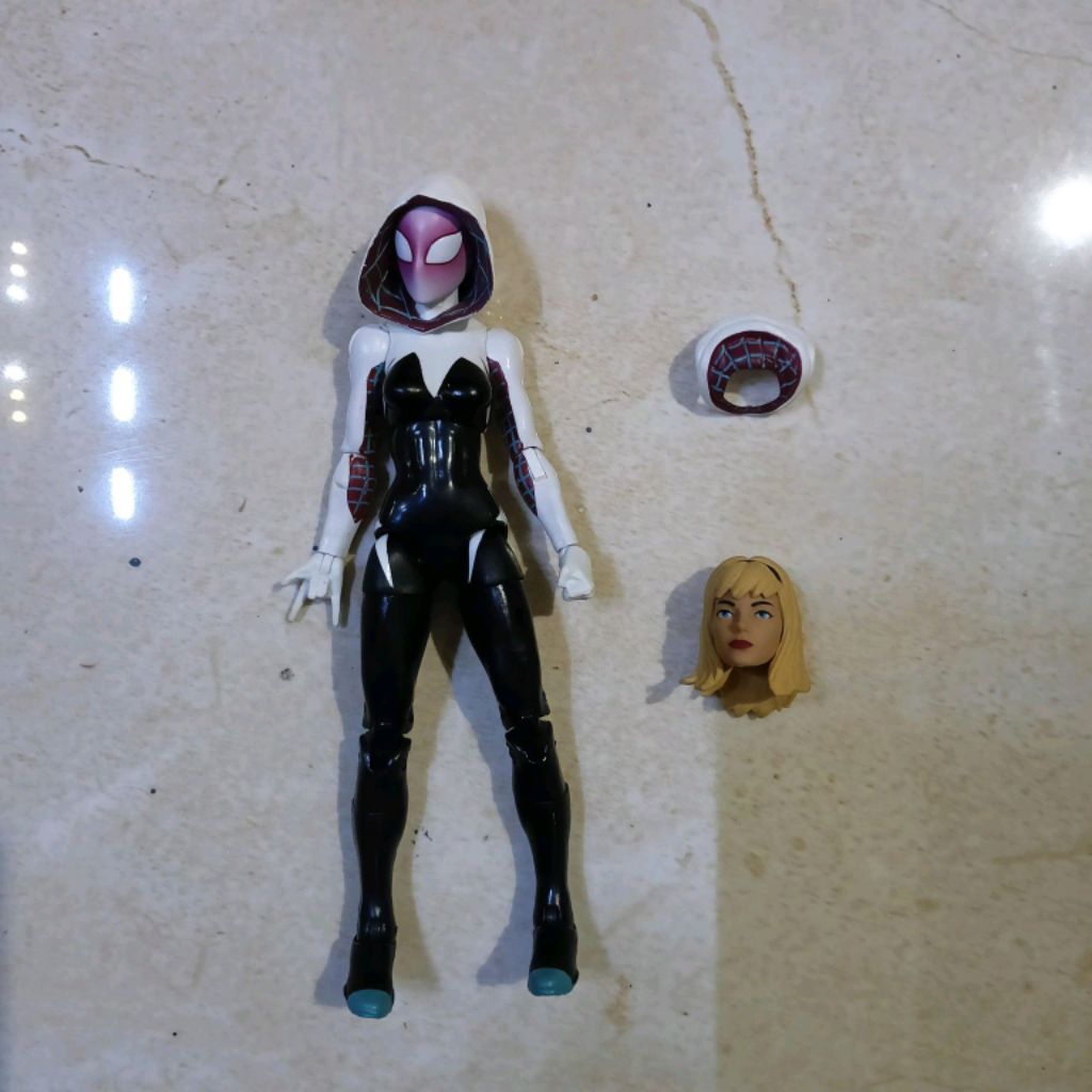 Marvel legends spider gwen spiderman mainan action figure