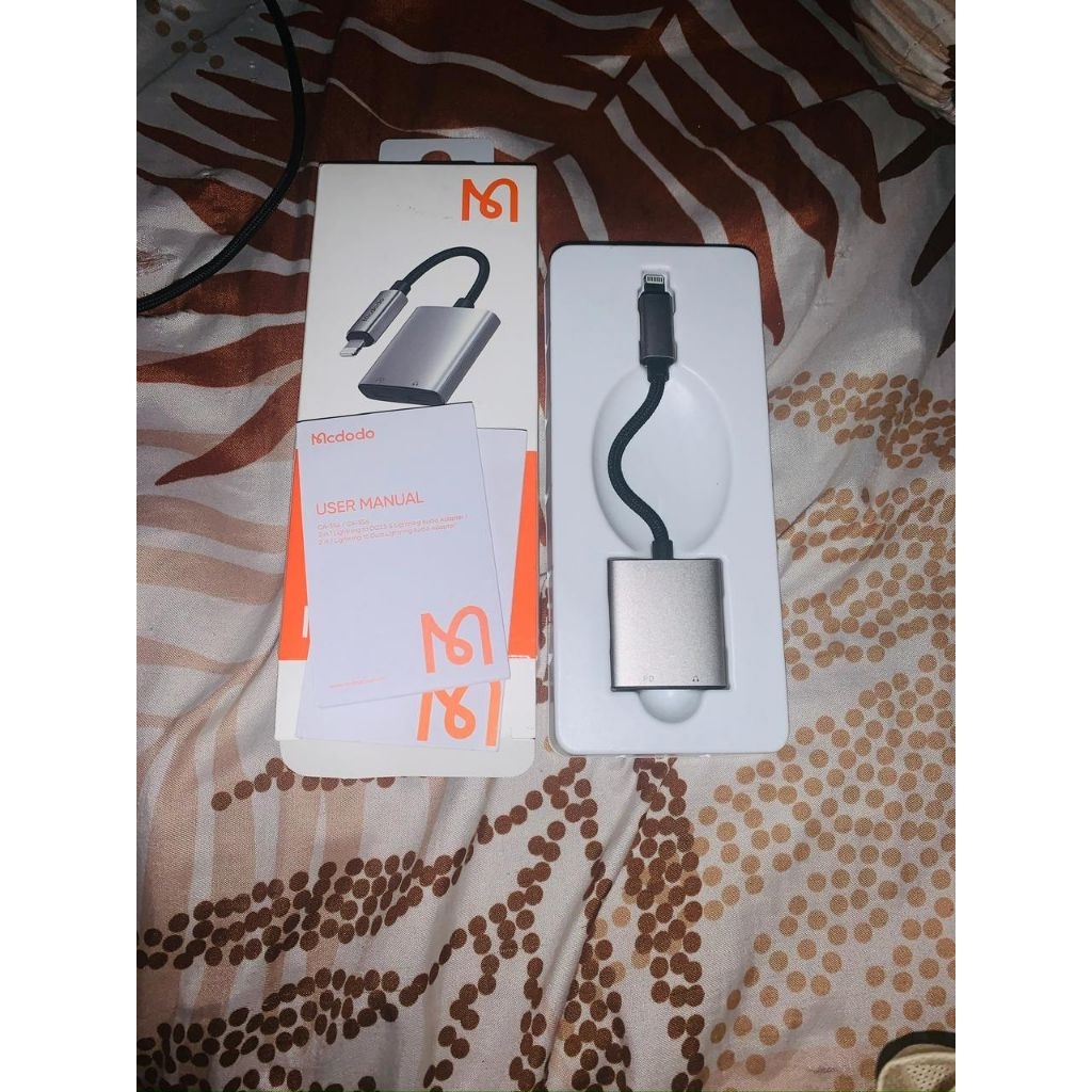 Splitter MCDodo iPhone Type Lighting + Lighting