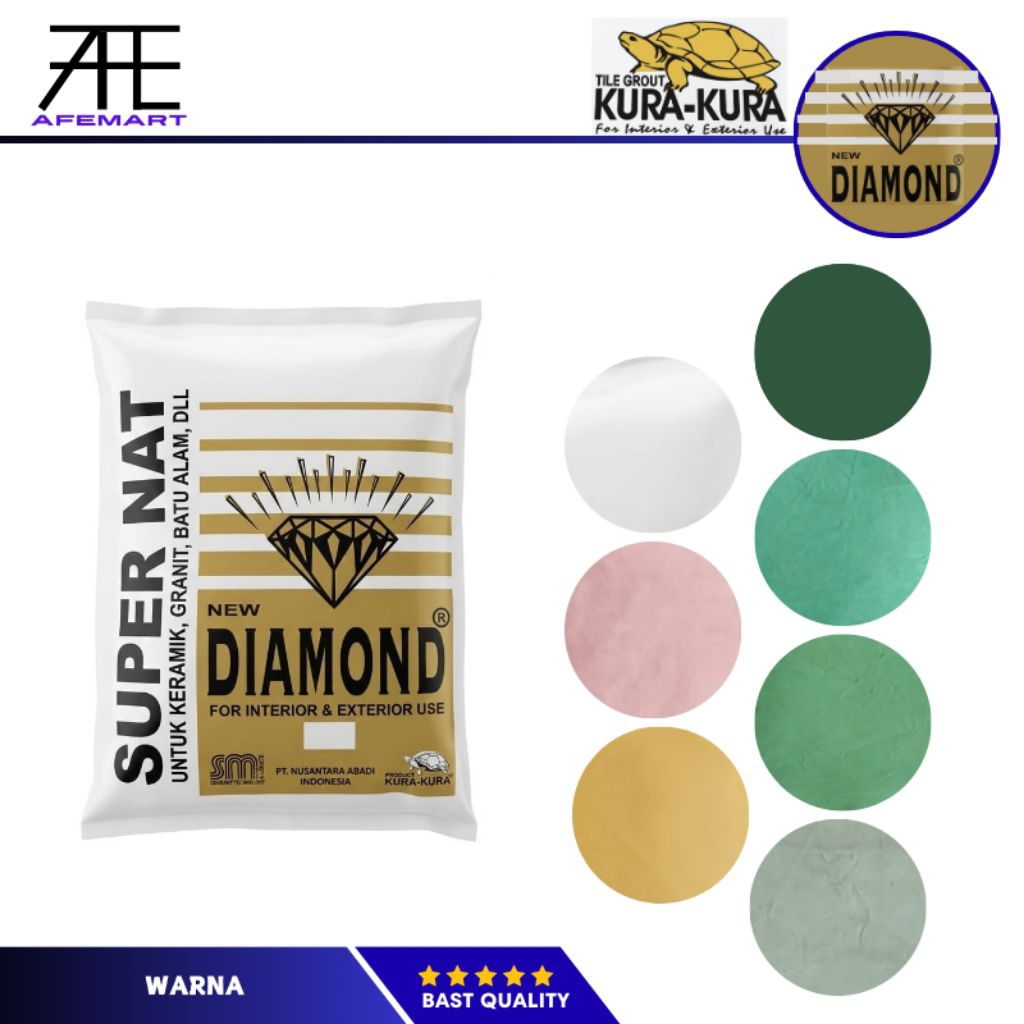 SEMEN NAT DIAMOND KERAMIK DAN GRANIT/SEMEN WARNA/SEMEN NAT KERAMIK/SEMEN NAT ANTI RETAK/SEMEN WARNA 