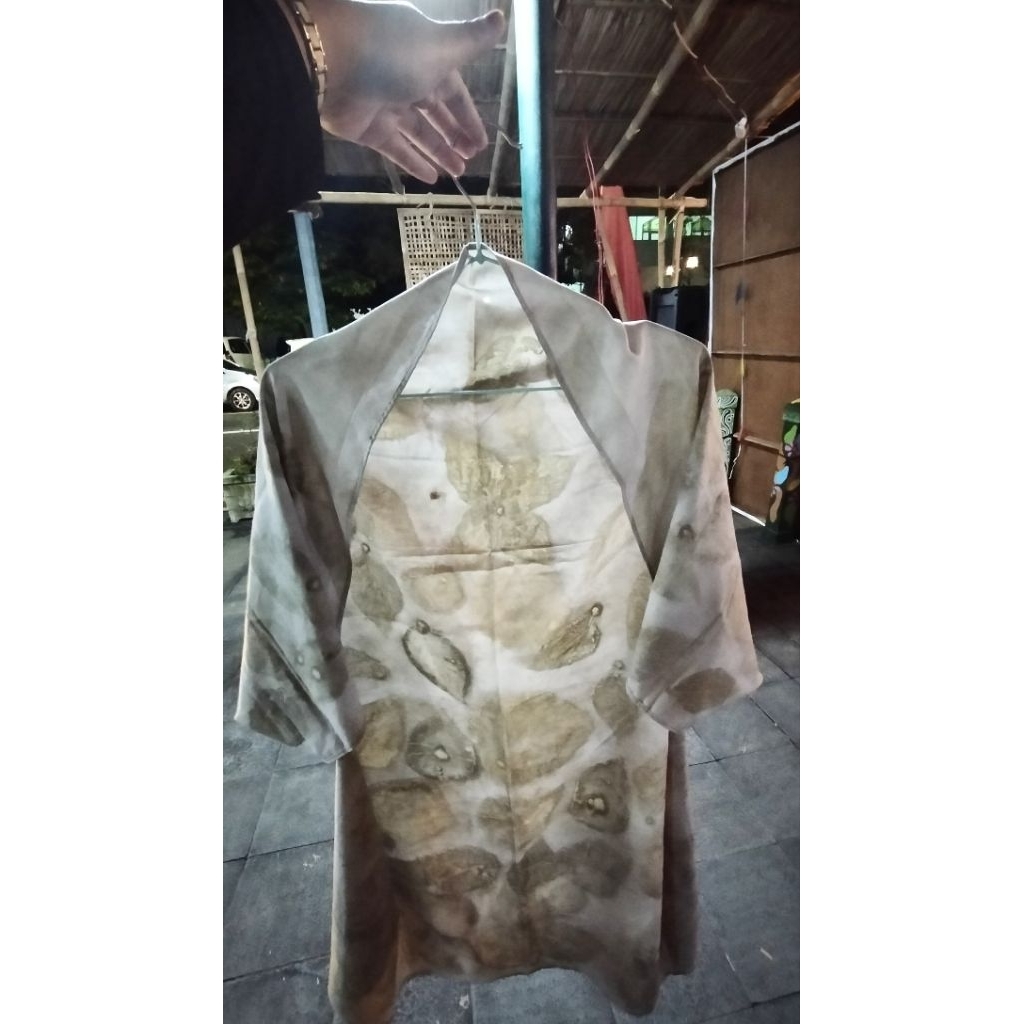 Outer Ecoprint/Ecoprint Fashion/Produk Ecoprint/Ecoprint Fashion/Outer Kekinian/Outer Ecoprint