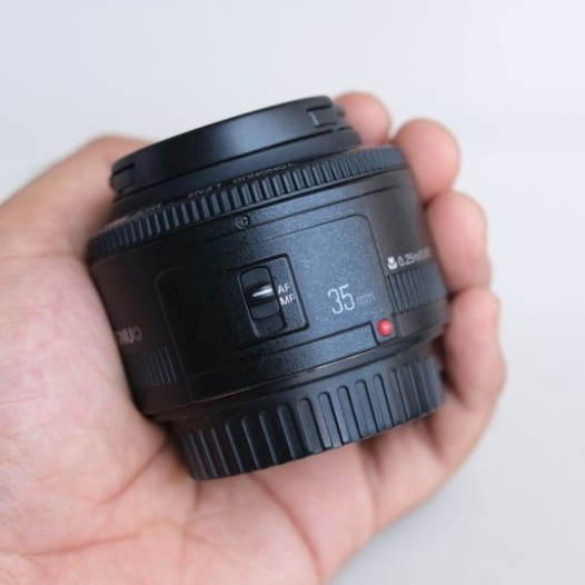 YONGNUO 35MM F2 CANON YN 35MM F2 CANON BEKAS MULUS SECOND YN 35MM F/2 FOR CANON SECOND MULUS BUKAN Y