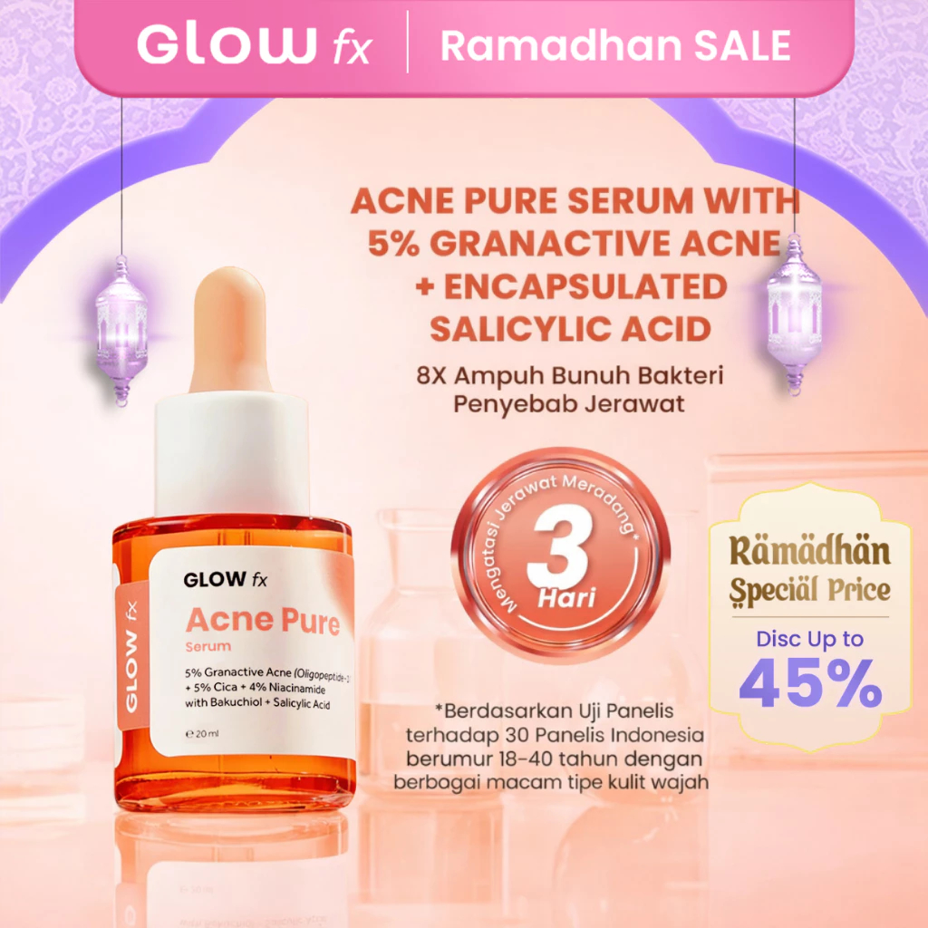afwabeauty||GLOW fx BEAUTY Acne Pure Serum- 20mL
