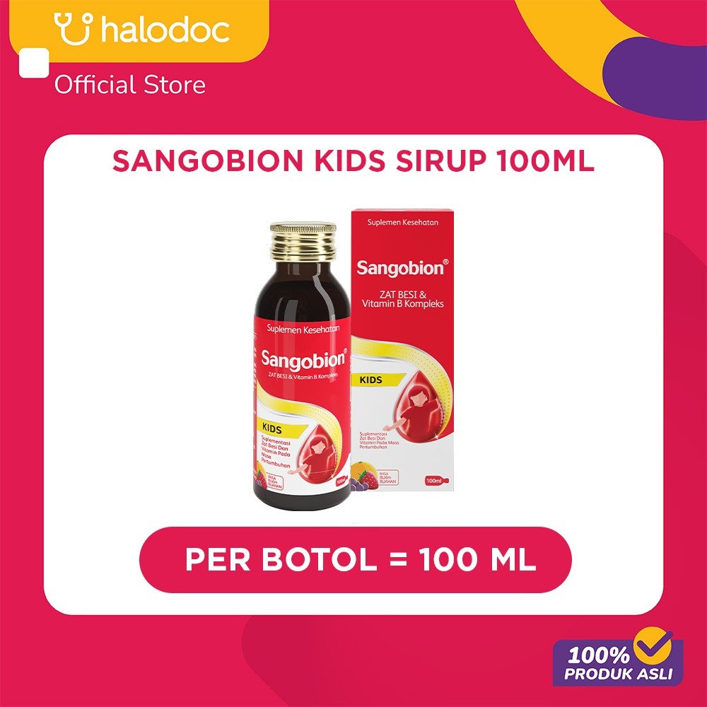 Sangobion Kids Sirup 100ml
