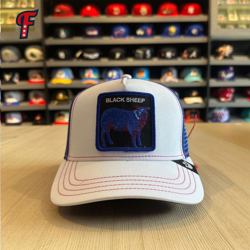 Topi Goorin Bros The Farm Black Sheep Trip White Colorway Released Hat Original