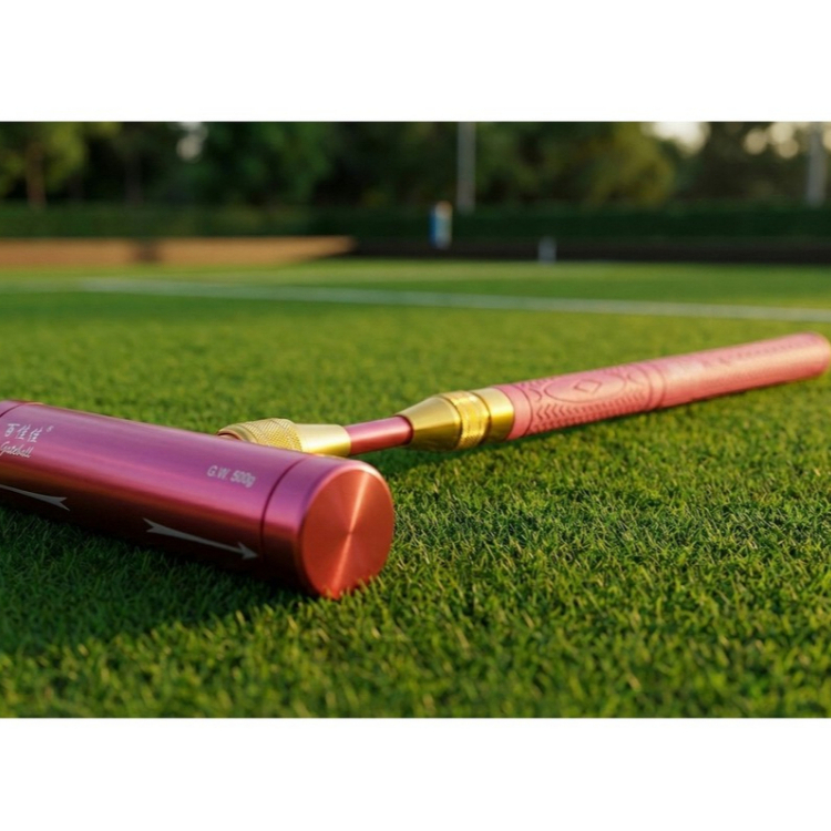 Stick Gateball BJJ Pink Premium | Professional Gateball Mallet Alloy Balance | Tongkat Gateball Comp