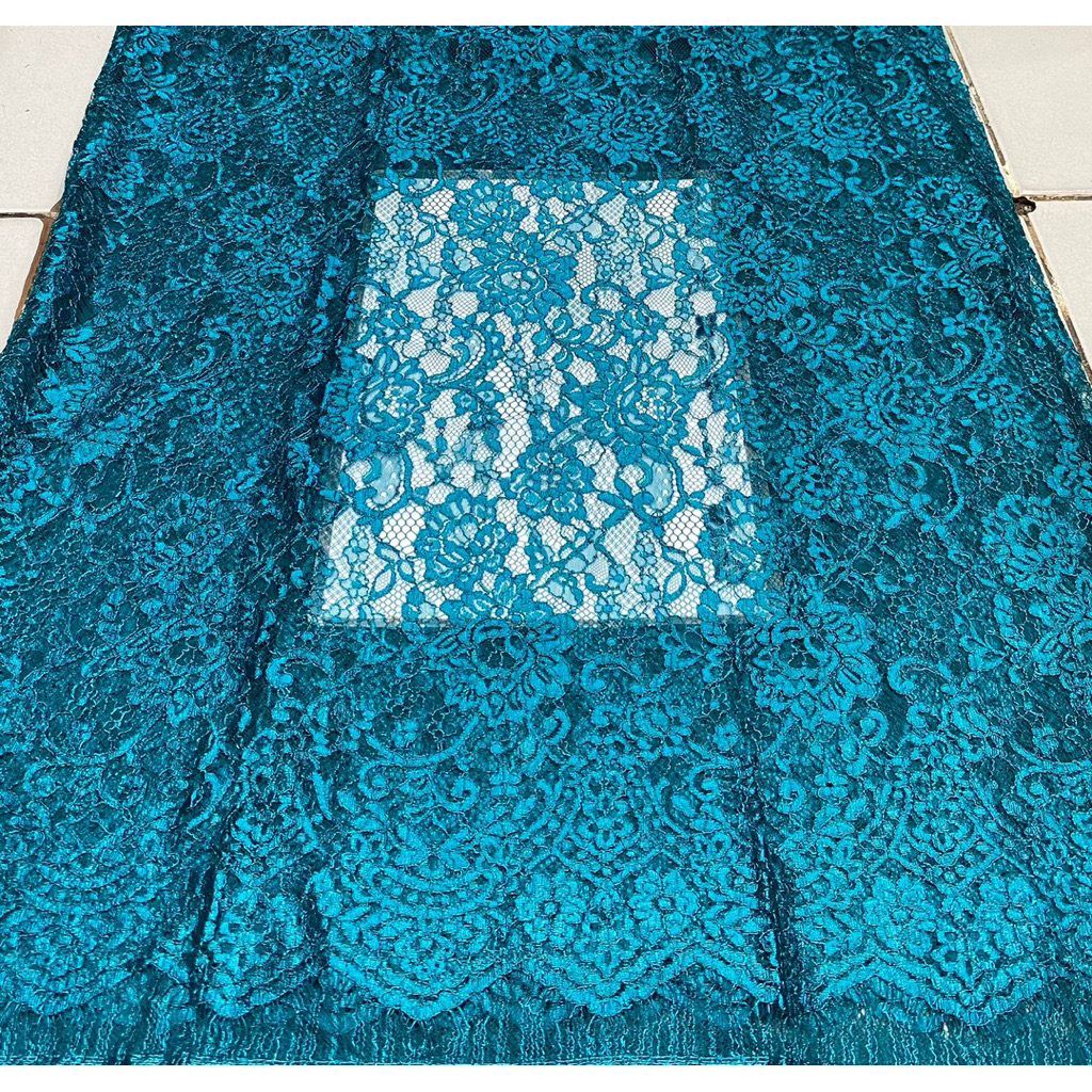 Bakal Renda Kebaya Brukat Semiprancis Fatmawati