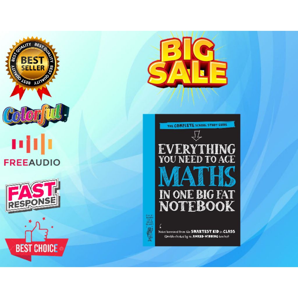 Buku Everything You Need to Ace Maths