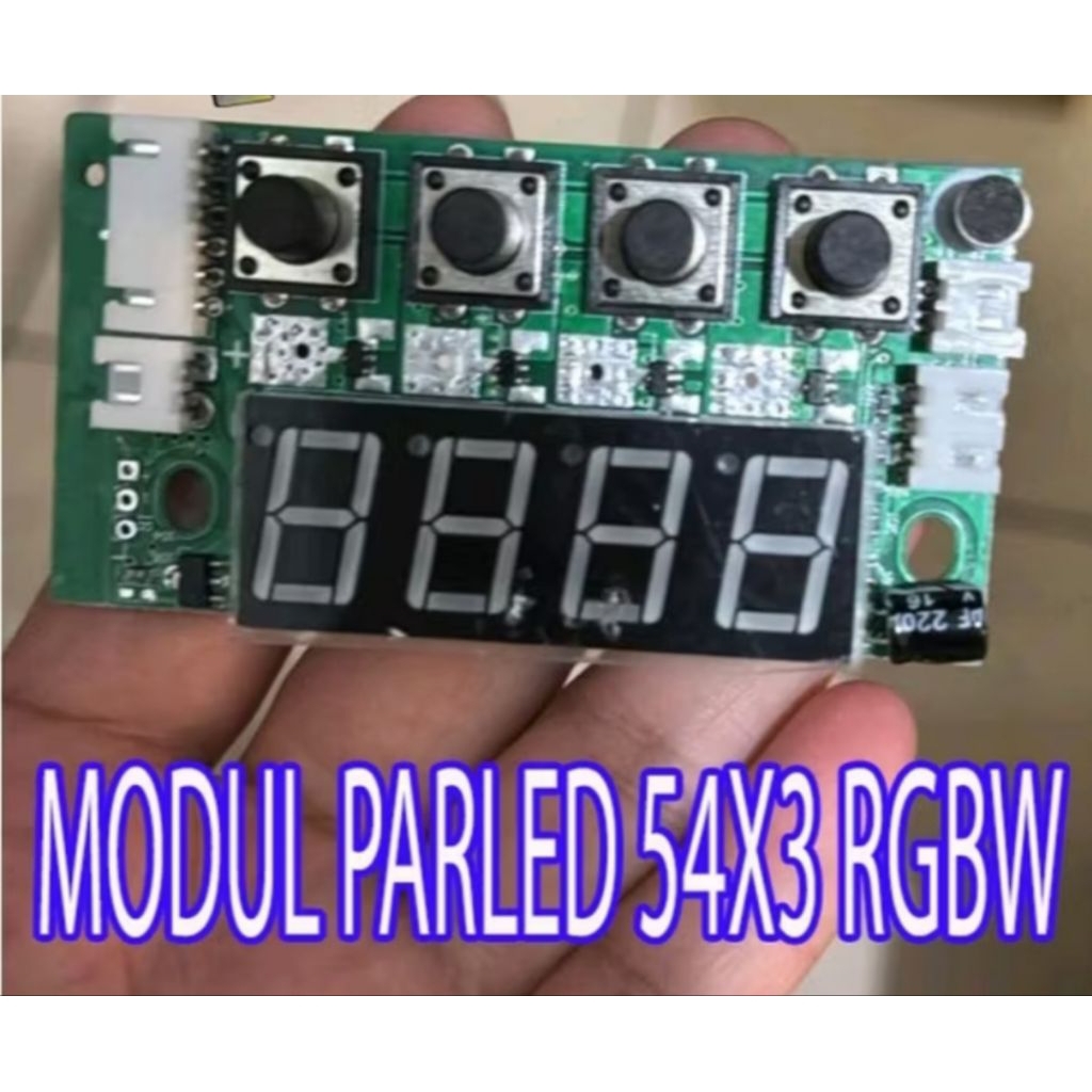 modul dmx parled 54 RGBW
