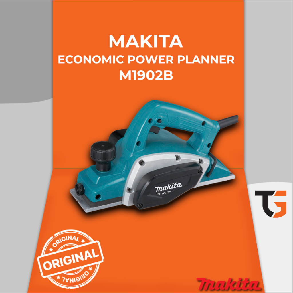 Makita M1902B Planer 82mm | Mesin Ketam Kayu Listrik 500 Watt