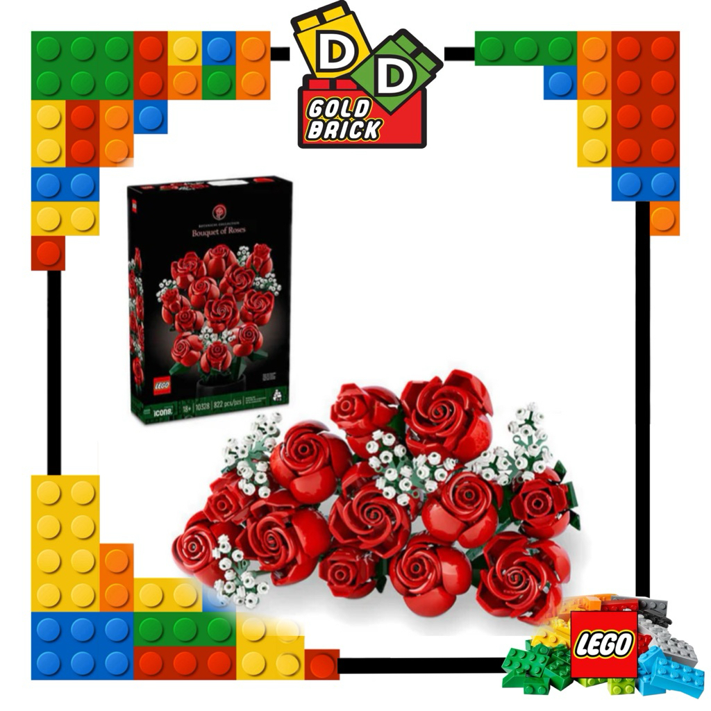Lego Botanical 10328 - Bouquet Of Roses
