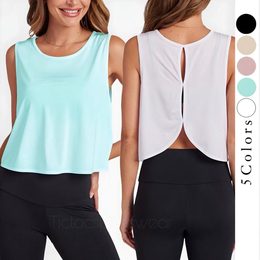 SHIA OUTER MUSCLE TANKTOP / ATASAN BAJU OUTER LUARAN OLAHRAGA GYM WANITA