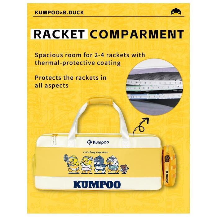Tas Badminton Kumpoo Badminton Racket Large Bag KB-369 B.Duck | Tas Raket Bulutangkis Besar KB369 KB