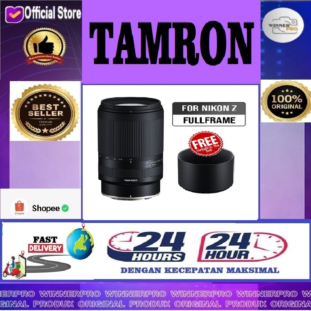 Tamron 70-300mm Di III RXD for Nikon Z / Sony E FullFrame Lens Tamron 70-300 mm f4.5-6.3