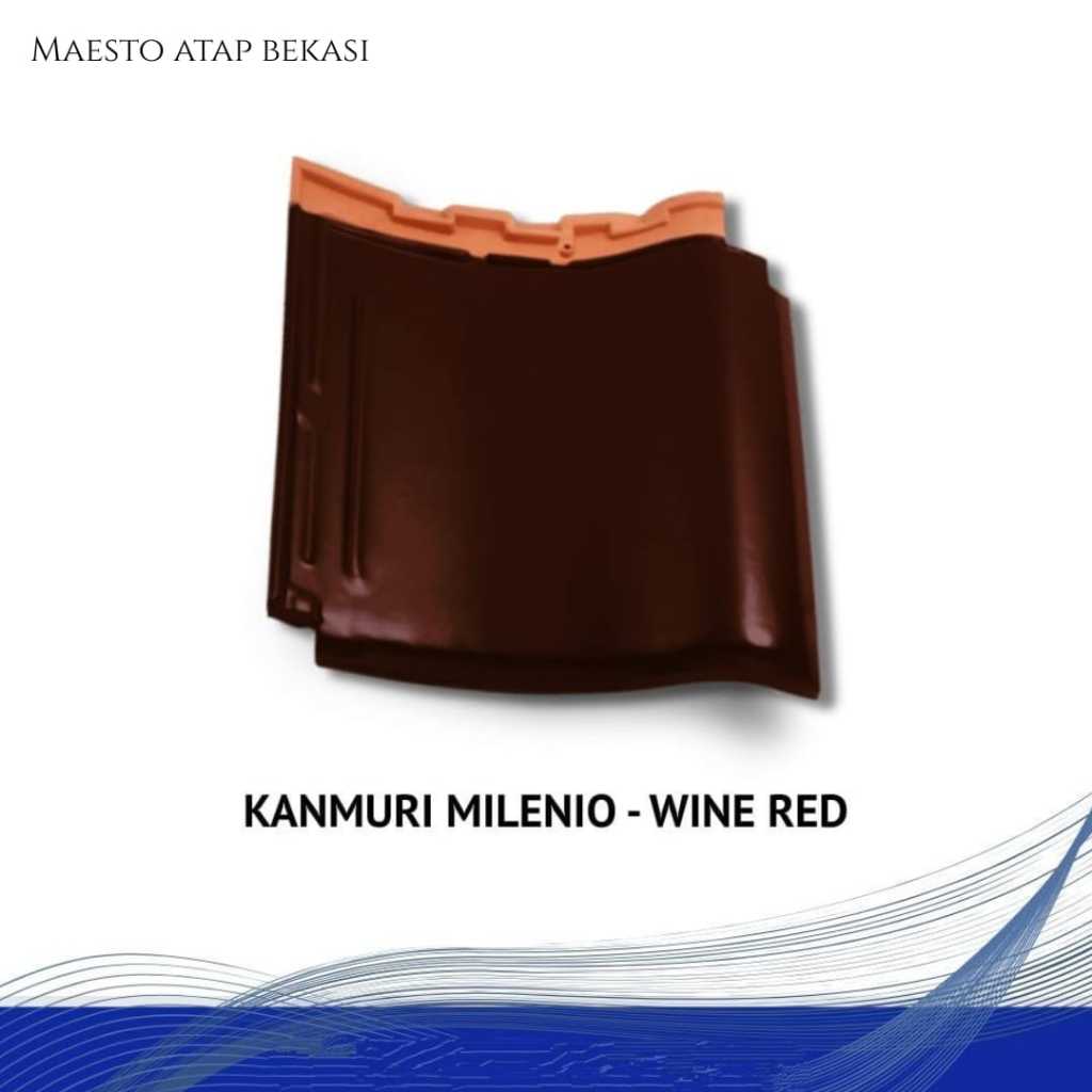 Genteng keramik  Kanmuri tipe Milenio