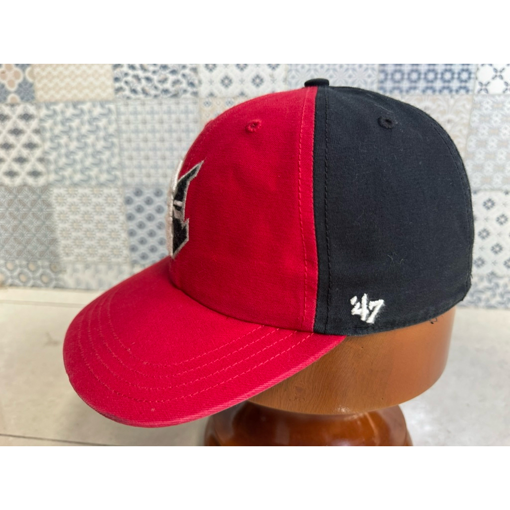 Topi Second Brand Branded Indianapolis Indians By MLB X 47 Forty Seven Original Full Tag