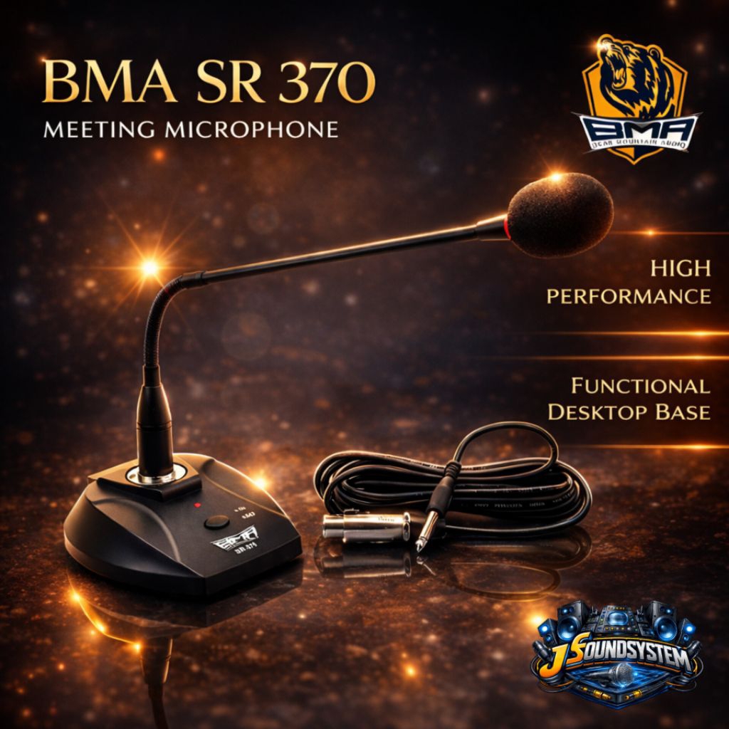 MICROPHONE BMA / BMA SR-370 / MEETING MICROPHONE / MICROPHONE MEJA