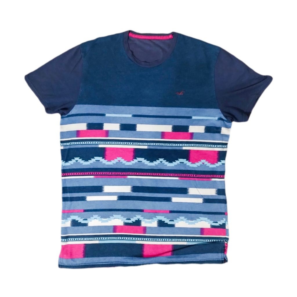 Kaos Vintage Retro Hollister Multicolor Original