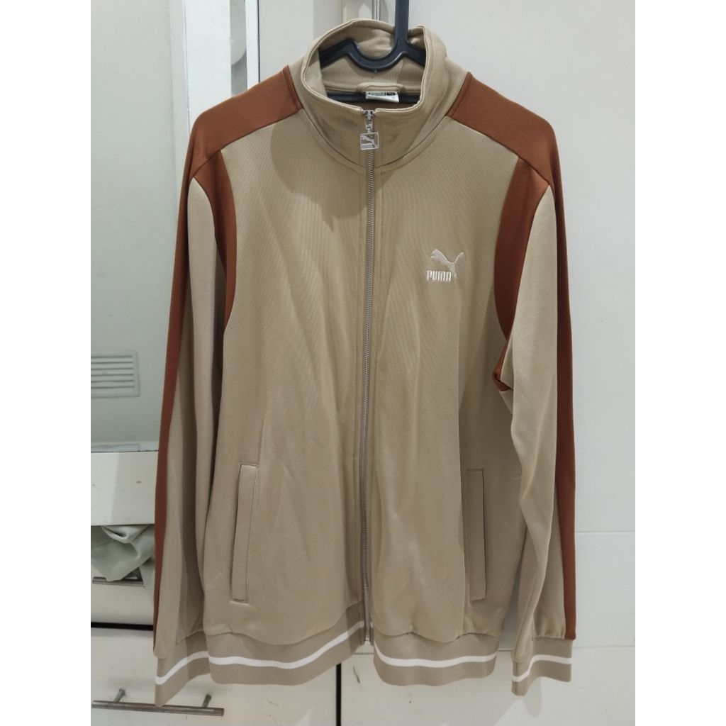 PumaT7icontrackjacketbrown