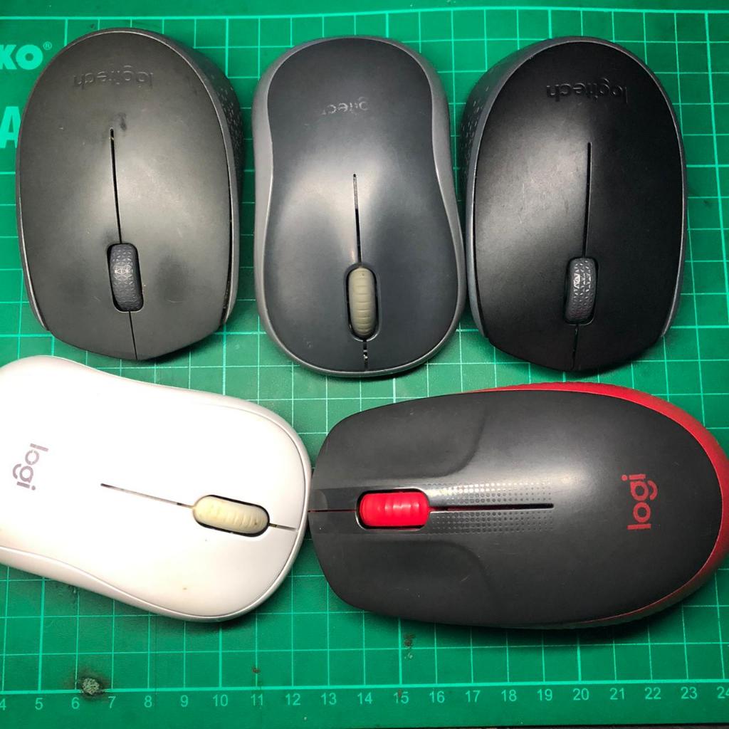 Mouse Logitech Wireless Bekas Murah M170 M190 M191 B175 M185 M220 M221 M331