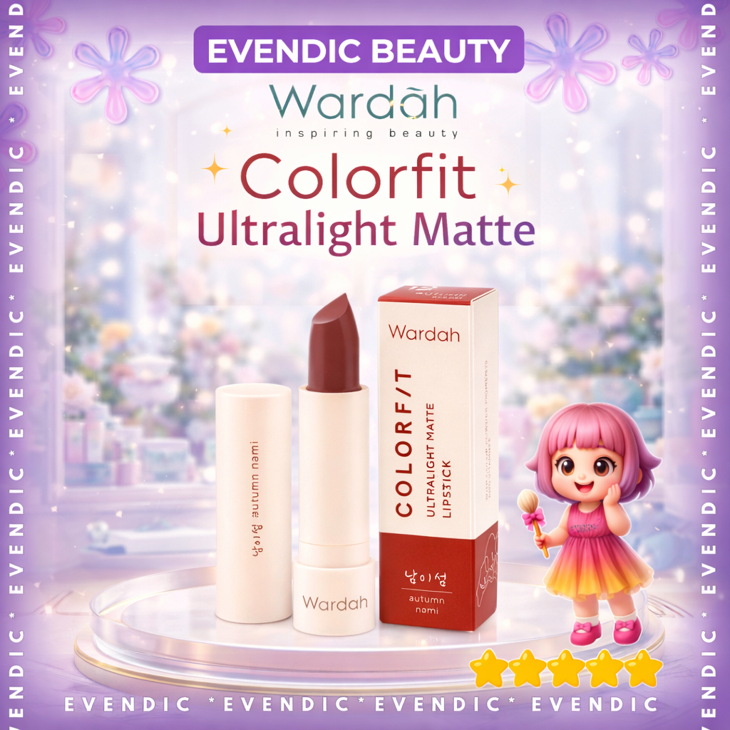 READY Wardah Colorfit Ultralight Matte Lipstick | Lipstik | BPOM | ORIGINAL