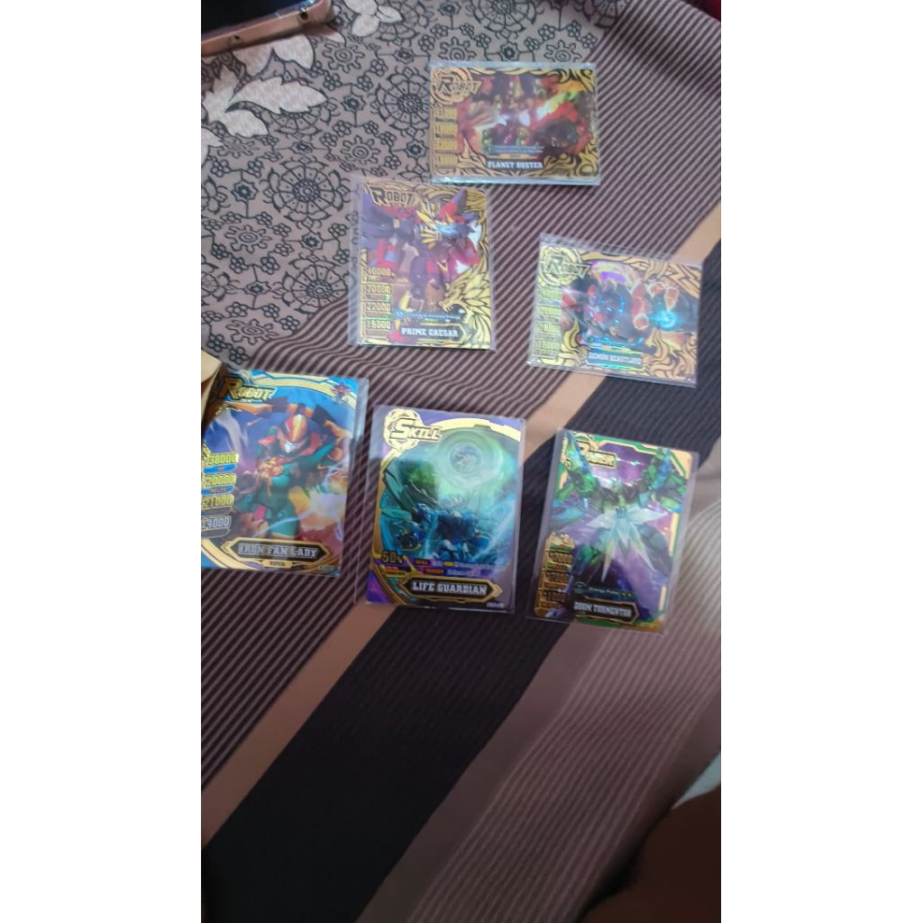 kartu Hero of robots prime Caesar dan Doom tormentor.