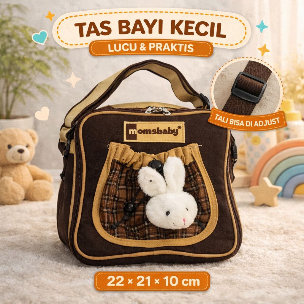 Tas Bayi Kecil Tas Kecil Mom's Baby - Tas Perlengkapan Bayi