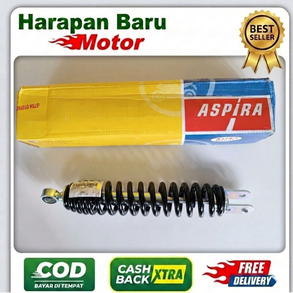 SOK BELAKANG YAMAHA MIO J ASPIRA - HARAPAN BARU MOTOR