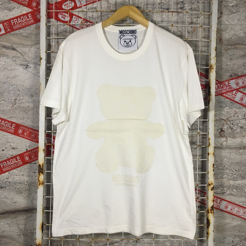 Kaos MOSCHINO Original Second Branded Preloved .05933