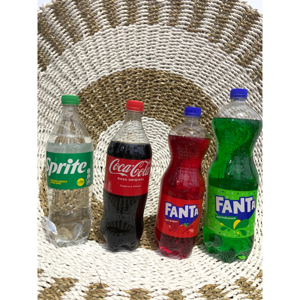 Fanta Sprite Coca Cola 1 Liter