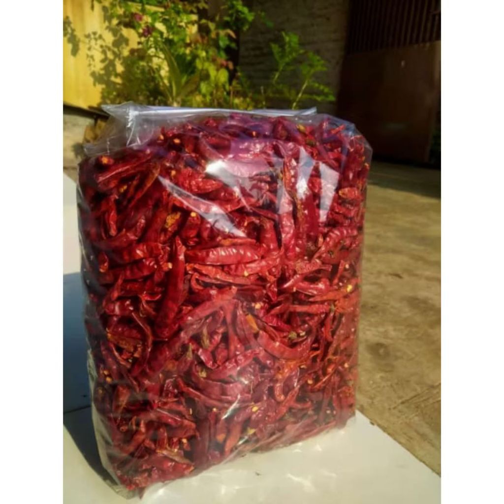 Cabe Kering - Cabe Merah Kering 250gr, Cabe Keriting Kering 1 kg, Cabe Caplak Super Pedas 1 Kg