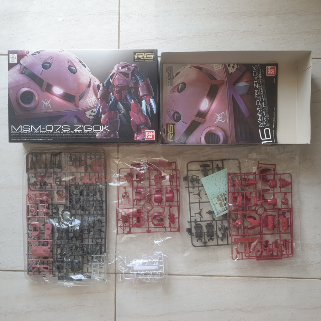 Bandai RG 16 MSM-07S Z'Gok (Principality of Zeon Char Aznable's Use Mobile Suit, Zgok, Char's, Gunda