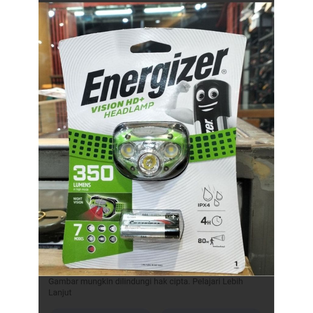 Headlamp Vision Energizer 350 Lumens