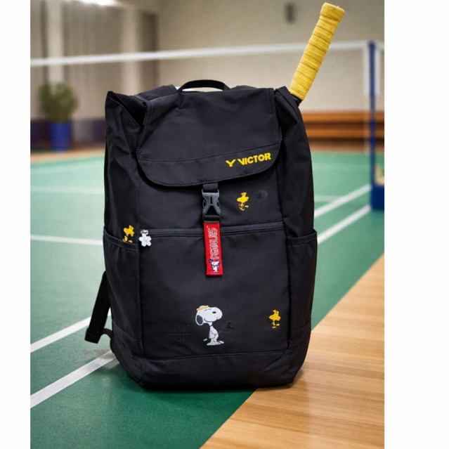 Tas badminton Victor/Tas badminton/Tas ransel/Tas snoopy/Tas Victor Snoopy