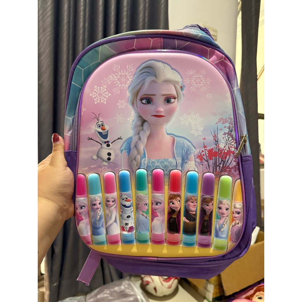 TAS SEKOLAH ANAK CEWEK TK SD IMPORT