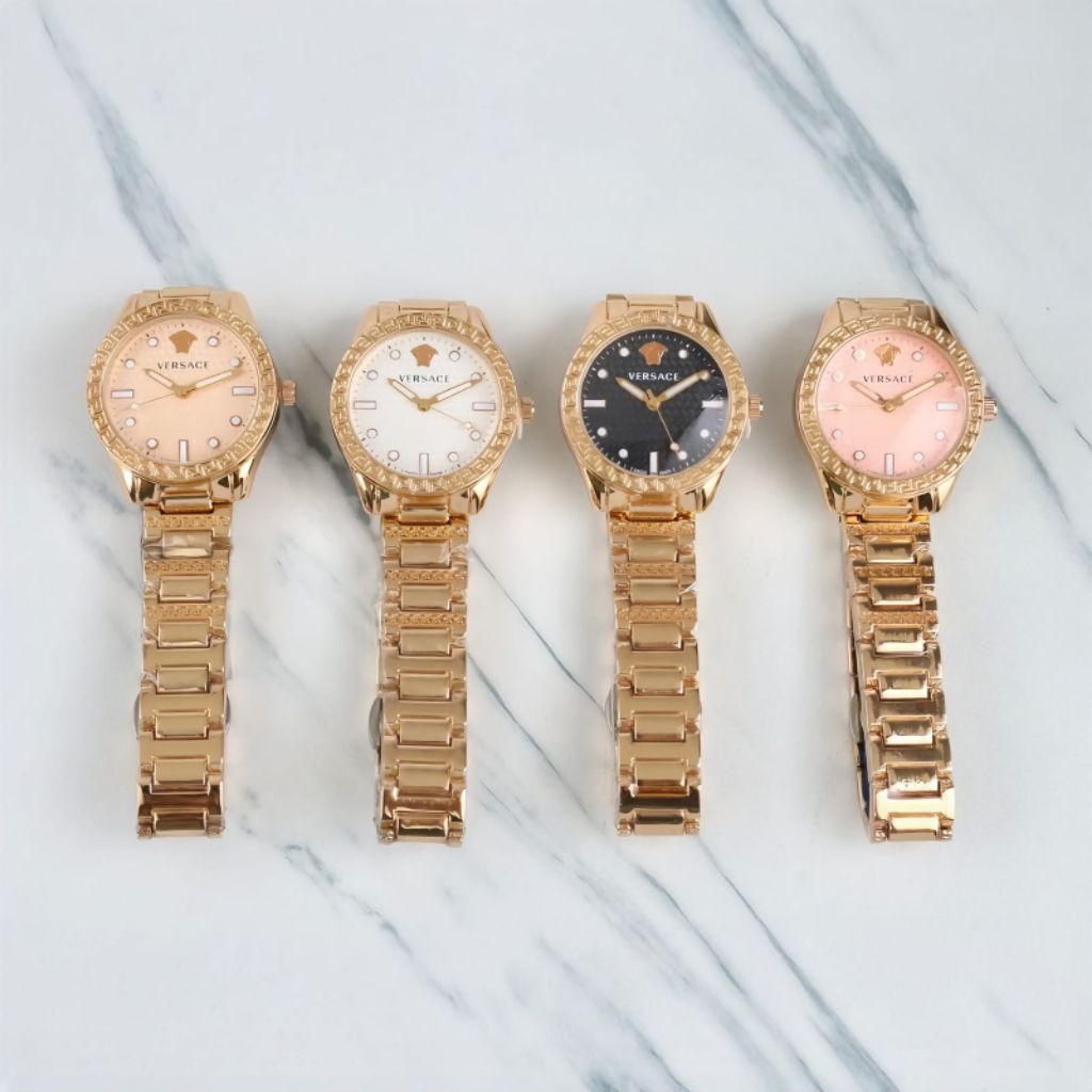 Jam Tangan Wanita Elegant Gold Fashion Watch – Stylish Luxury Bracelet Watch