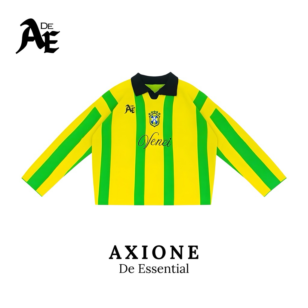 Axione Jersey Knit - Brazil Edition Boxy Fit , Axione De Essential