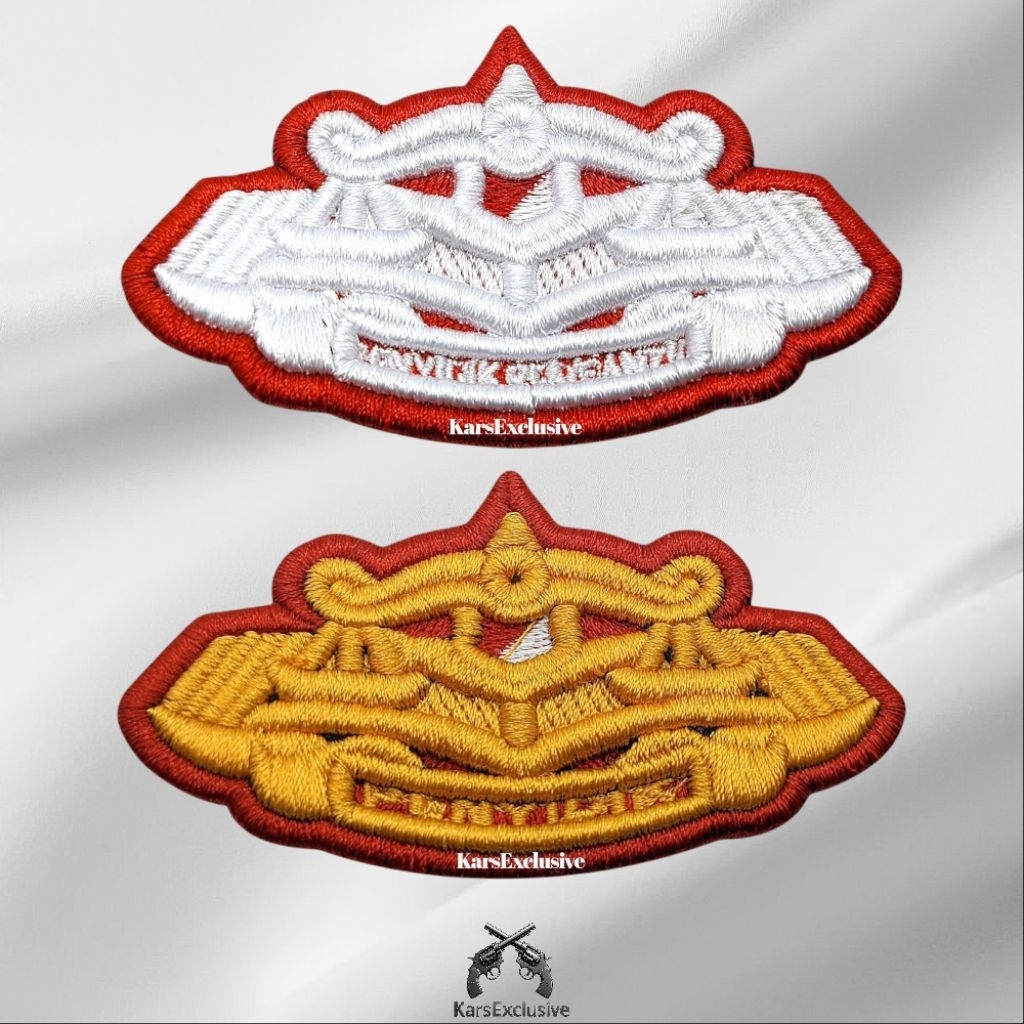 ATRIBUT PDL POLRI/BRIVET PDL PENYIDIK BORDIR TIMBUL