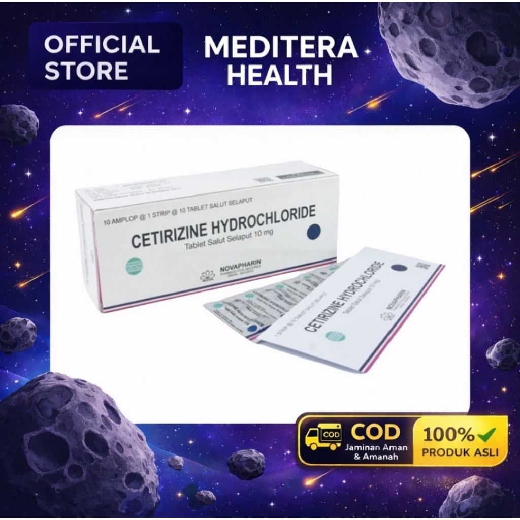CETIRIZINE @ 10 BOX @ 100 TABLET