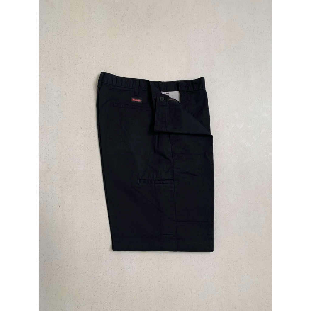 DICKIES - LOOSE FIT DOUBLE KNEE PANTS BLACK SIZE 36