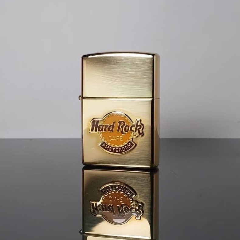 ZIPPO HARD ROCK CAFE AMSTERDAM OFFICIAL LICENSED PRODUCT TAHUN 1996