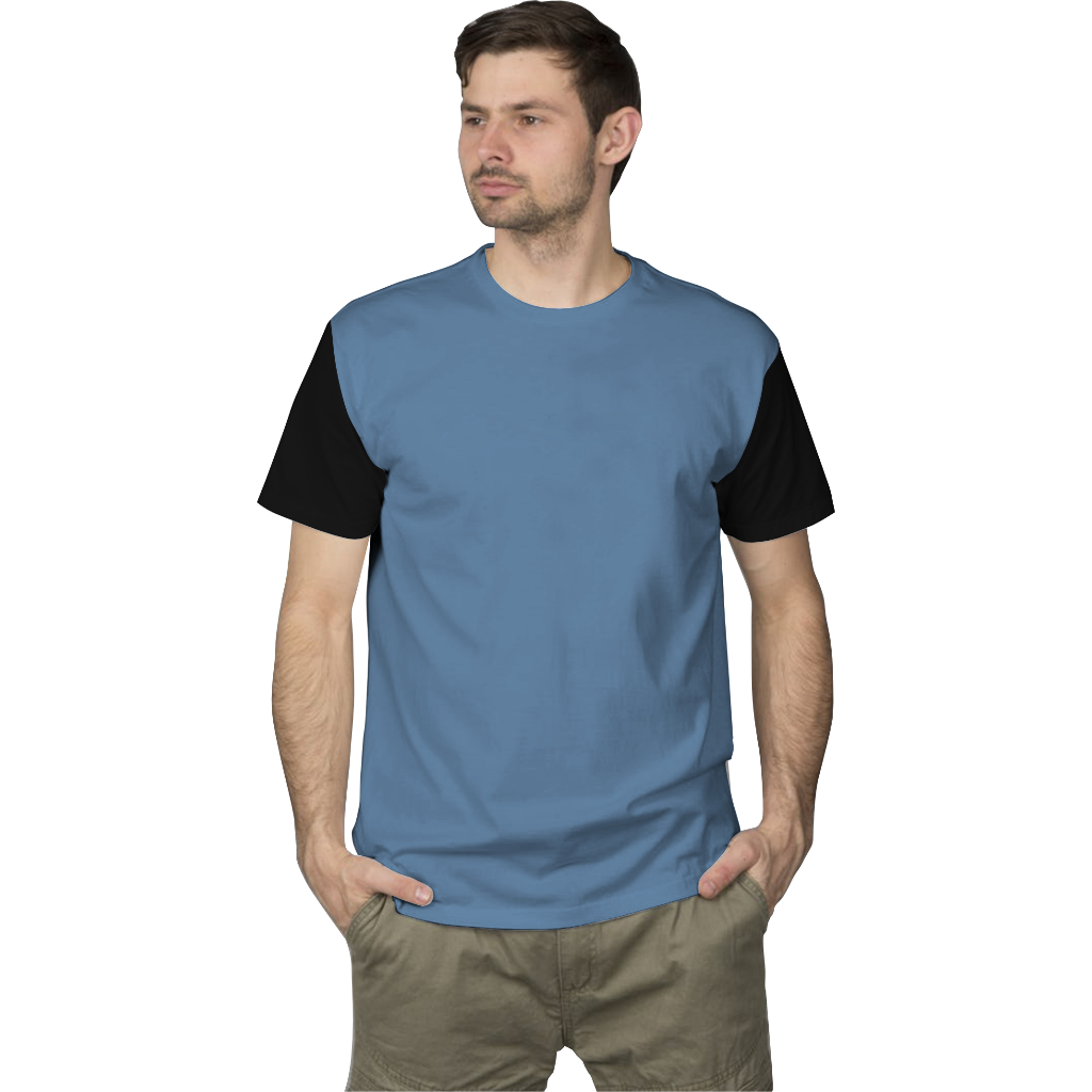 Baju Kaos Polos Pria Wanita Raglan Lengan Pendek Kualitas Bagus