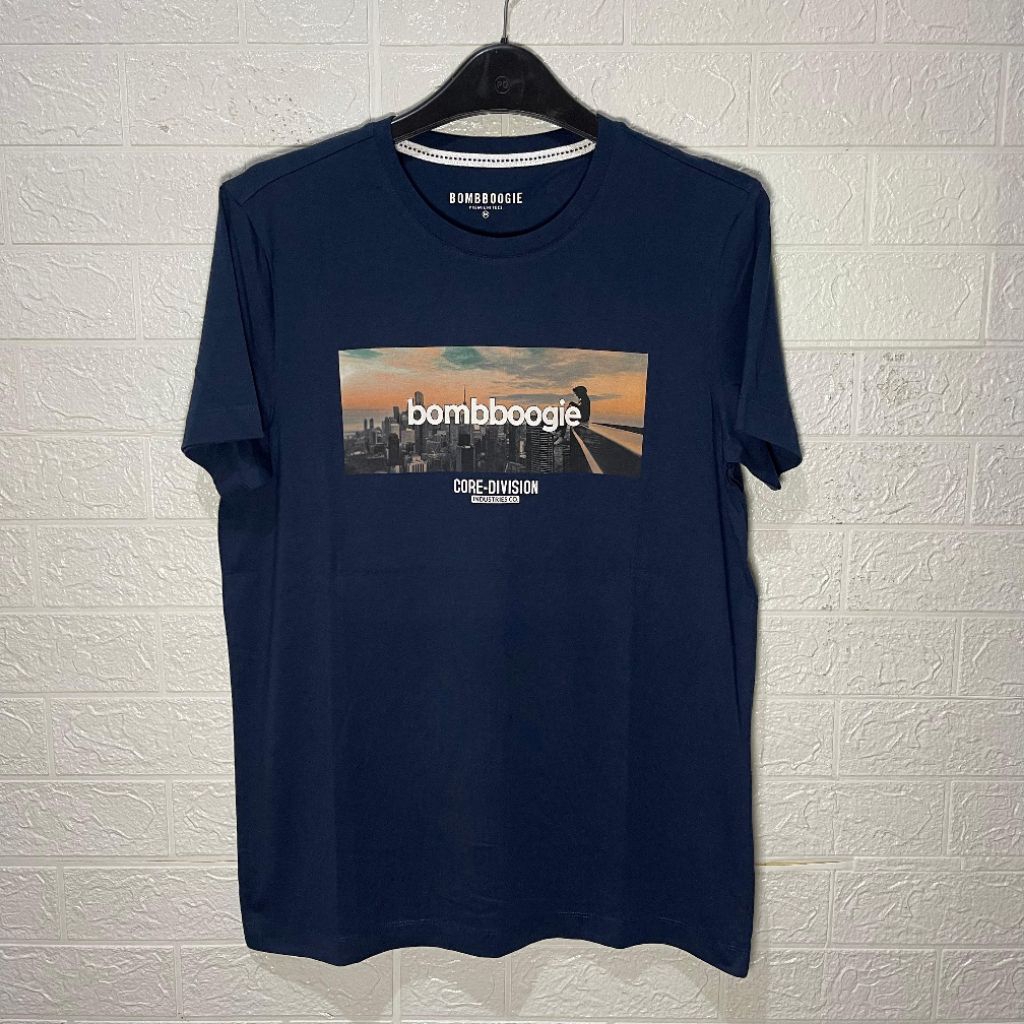 kaos bombboogie original kaos pria bombboogie