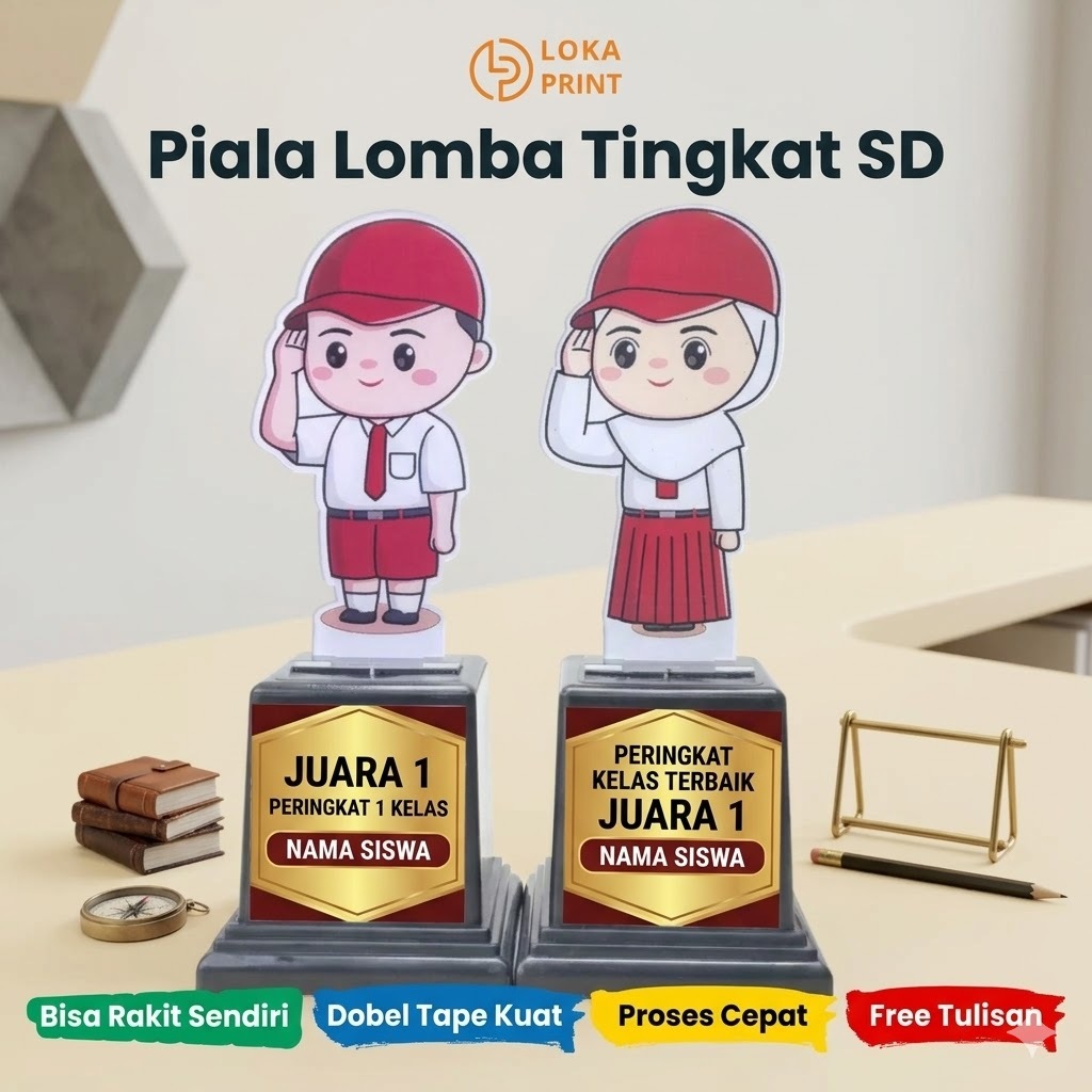 PIALA SD MODEL 2 SEKOLAH DASAR