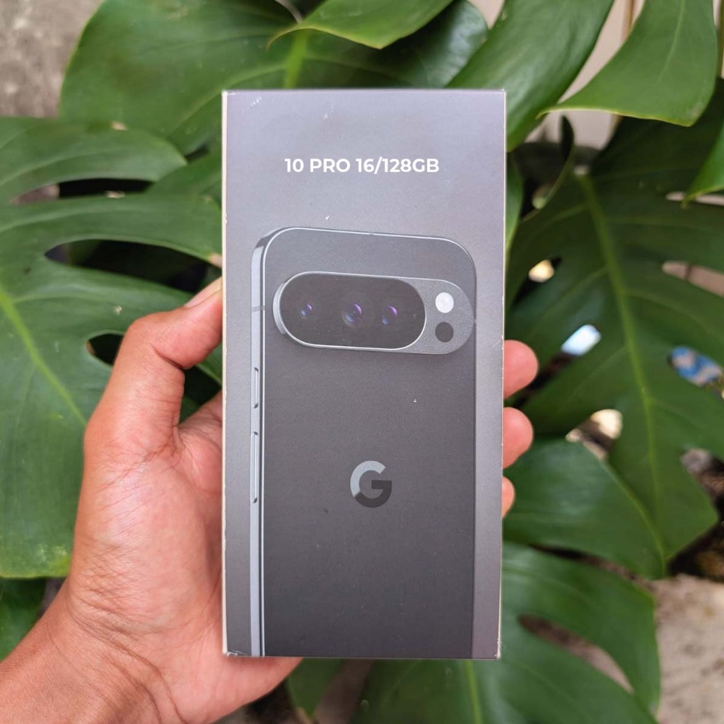 Handphone 10 Pro Tensor G5 128GB Global ROM Second IMEI Resmi Bea Cukai Obsidian